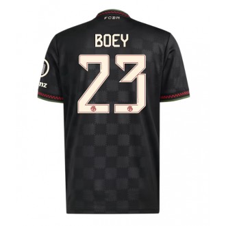 Bayern Munich Sacha Boey #23 Tredje Kläder 2025-26 Kortärmad Bayern Munich Sacha Boey #23 Tredje Kläder 2025-26 Kortärmad